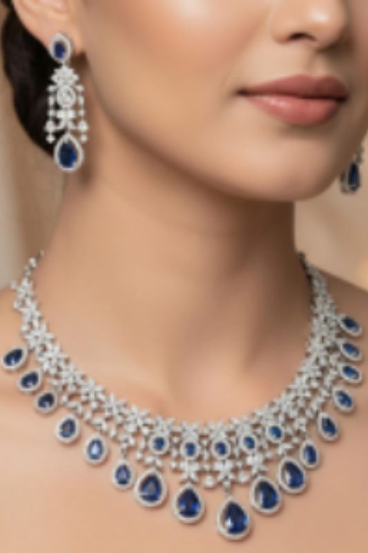 The Sapphire Gala Necklace Set
