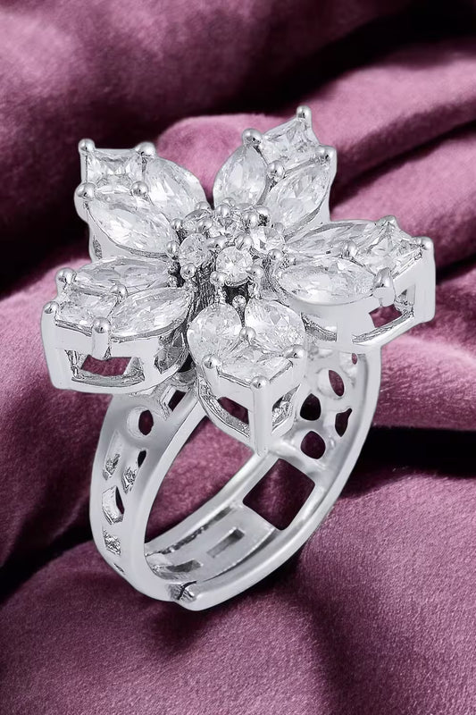 harper silver ring for women