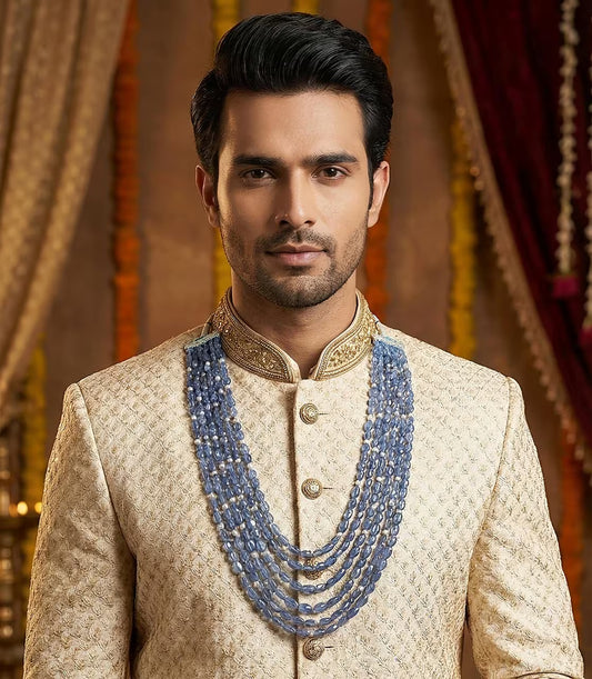 Tanzanite Groom Mala